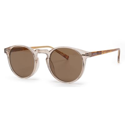 Óculos Solar Casual Pescaria Unissex Proteção UV +400 - Onça/Cristal/Marrom