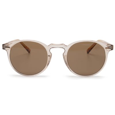 Óculos Solar Casual Pescaria Unissex Proteção UV +400 - Onça/Cristal/Marrom
