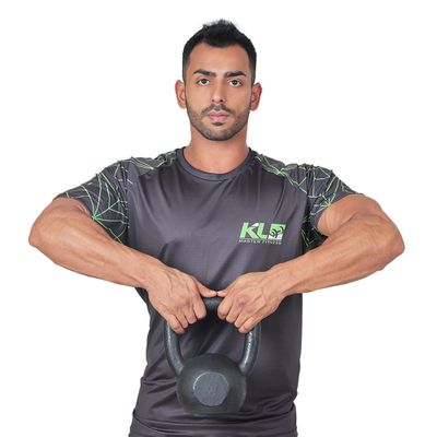 Kettlebell Pintado 14 Kg Crossfit Treinamento Func... - KLMASTERFITNESS