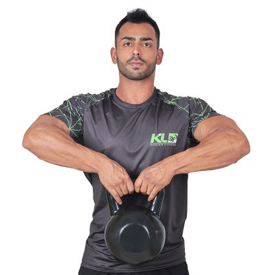 Kettlebell Emborrachado 30 Kg Crossfit Treinamento... - KLMASTERFITNESS