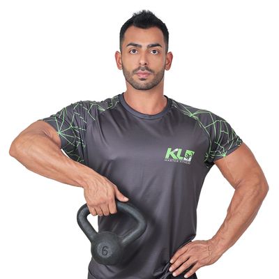 Kettlebell Pintado 6 Kg Crossfit Treinamento Funci... - KLMASTERFITNESS