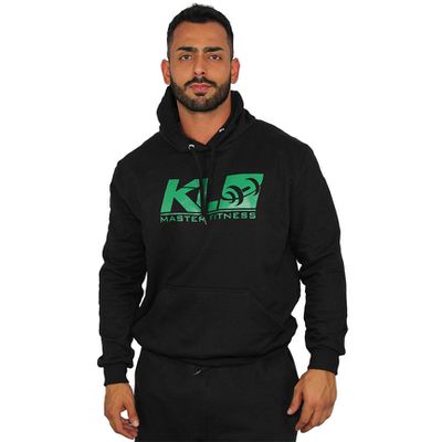 Moletom Preto KL Master Fitness - KLMASTERFITNESS