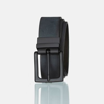 Cinto Masculino Casual Dupla Face Marinho e C... - LECAS