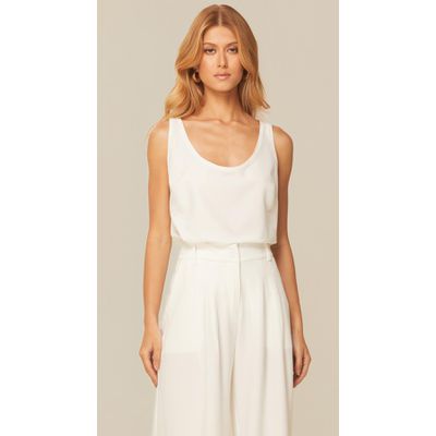 Blusa Regata com Decote U Off 