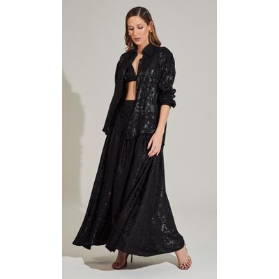 Saia Midi Jacquard