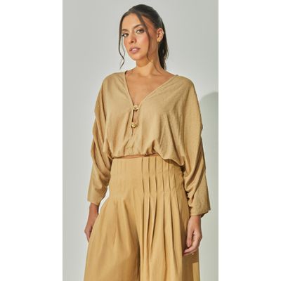 Blusa Poá Metalizado
