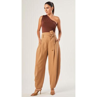 Calça Ballon Bege 