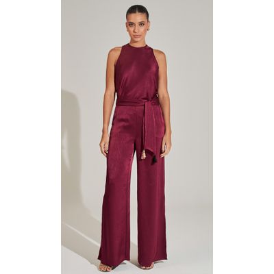 Camiseta Decote Nadador Wine 