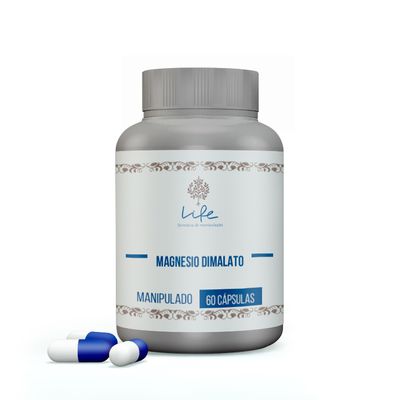 Magnésio Dimalato 400mg - 60 Doses