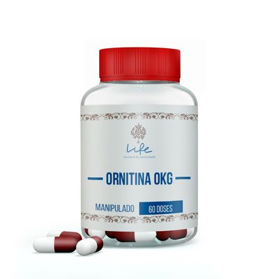 Ornitina OKG 500mg - 90 Doses