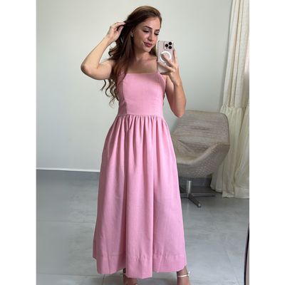 Vestido Munique Rosa