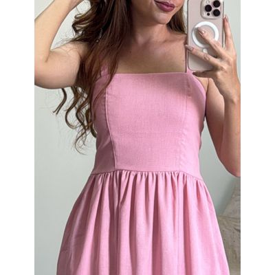 Vestido Munique Rosa