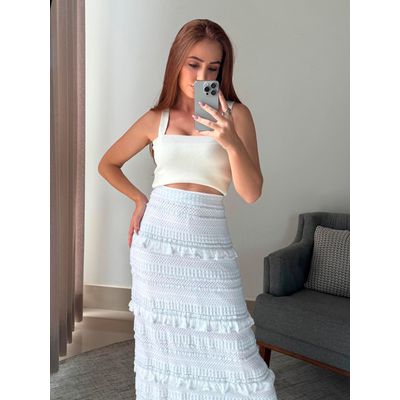 Cropped Letícia Off White