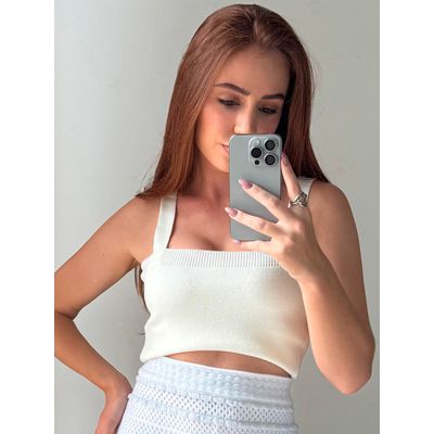 Cropped Letícia Off White