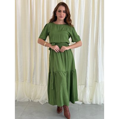 Vestido Fernanda Verde 