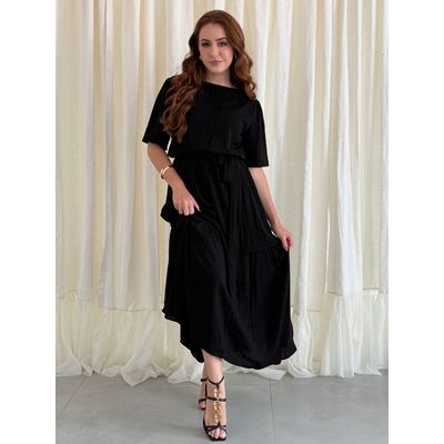 Vestido Fernanda Preto