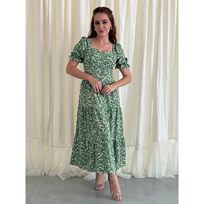Vestido Sara Verde Menta