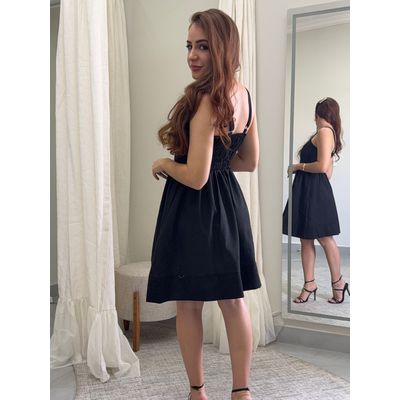 Vestido Amanda Preto 