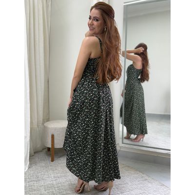 Vestido Flora Preto 