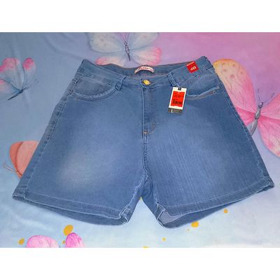 bermuda jeans básica - LUJO MODAS