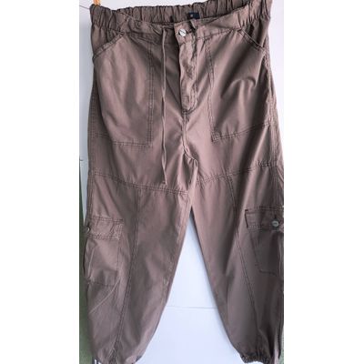 Calça Feminina Sarja - Marrom - LUJO MODAS