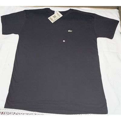 CAMISETA MASCULINA PRETA - LUJO MODAS