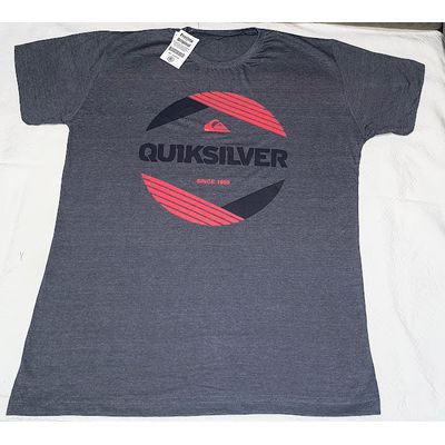 CAMISETA MASCULINA CINZA - LUJO MODAS
