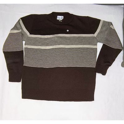 SUETER MASCULINO MARROM - LUJO MODAS