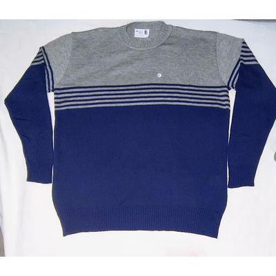 Suéter masculino azul - LUJO MODAS