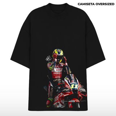 Camiseta Oversized Diogo Morei... - Magic Racing