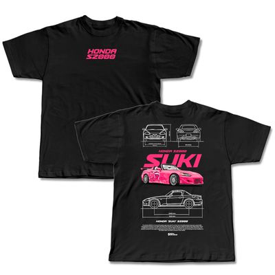 Camiseta Suki Honda S2000 - su... - Magic T-Shirts Store
