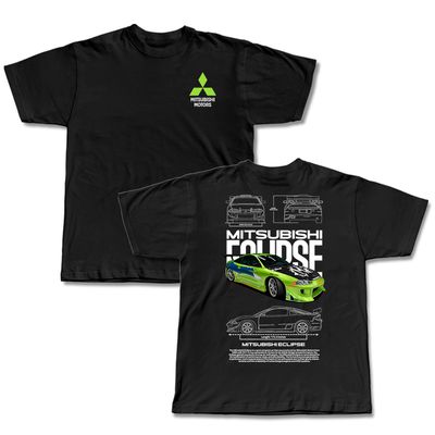 Camiseta Mitsubishi Eclipse ve... - Magic T-Shirts Store