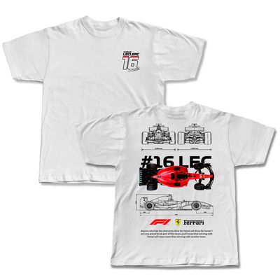 Camiseta 16# Leclerc Blue Prin... - Magic T-Shirts Store
