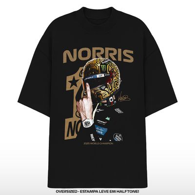 Camiseta Oversized Norris #1 B... - Magic Racing