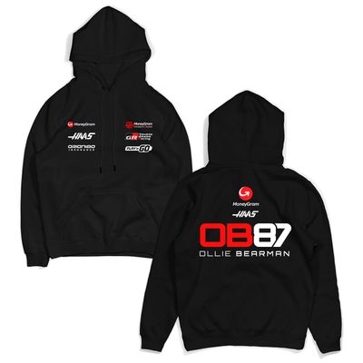 Moletom Canguru Oliver Bearman... - Magic Racing