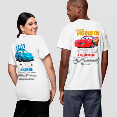 Kit casal Camisetas Mcqueen e ... - Magic T-Shirts Store