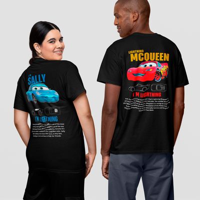 Kit casal Camisetas Mcqueen e ... - Magic T-Shirts Store