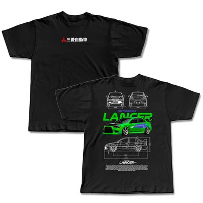 Camiseta Mitsubishi Lancer - L... - Magic T-Shirts Store