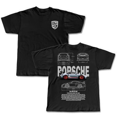 Camiseta Porsche 911 GT3 Bluep... - Magic T-Shirts Store