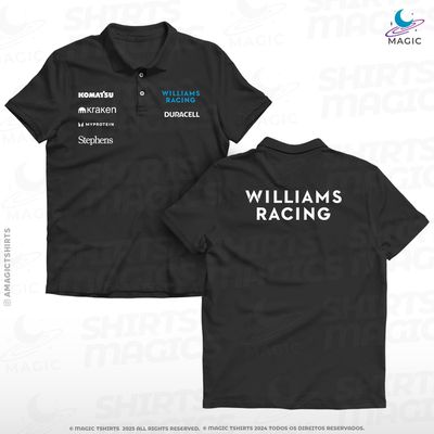 Camiseta F1 Gola Polo Sponsors... - Magic T-Shirts Store