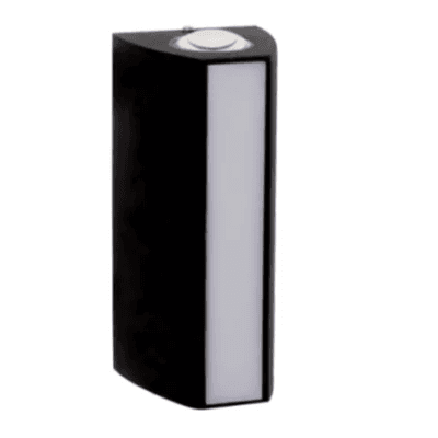 ARANDELA LED 2FX FACHOS/DIFUSA 10W 3000K PT - MECALIGHT