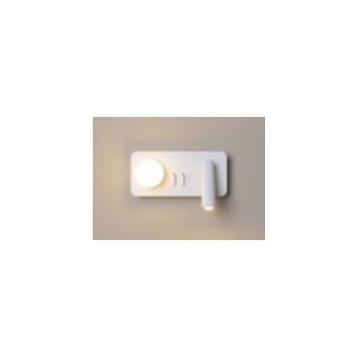 ARANDELA DE ALUMINIO COM VIDRO DE PAREDE DE LED QU... - MECALIGHT