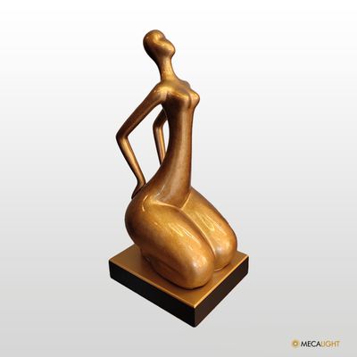 ESCULTURA ABSTRATA DAMA - MECALIGHT