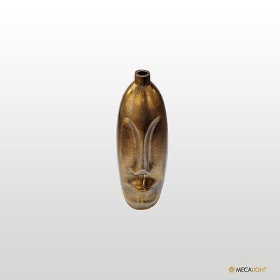 Escultura em Face Bronze - MECALIGHT