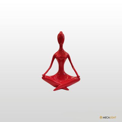 ESTATUETA FEMENINA IOGA - MECALIGHT