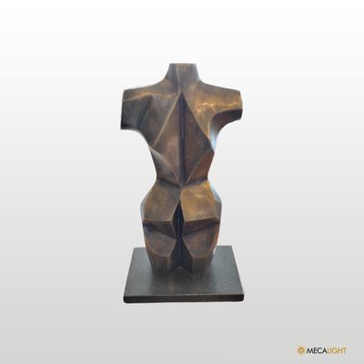 ESCULTURA ALUMÍNIO - MECALIGHT