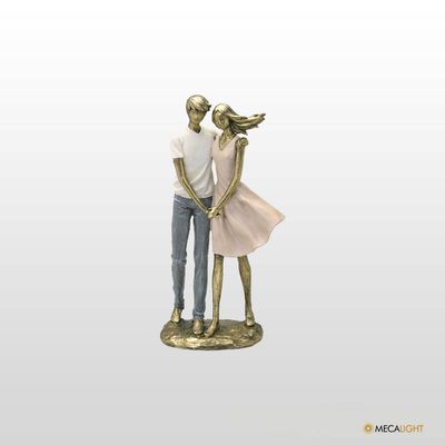 Estatueta Casal Decorativo - MECALIGHT