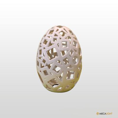 ESCULTURA OVO DE AVESTRUS - MECALIGHT