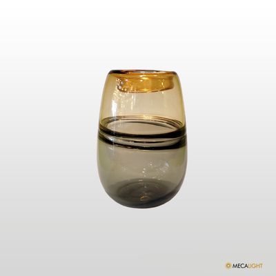 VASO ÂMBAR FUME - MECALIGHT