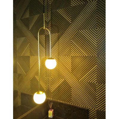Lustre Pendente Mila Jabuticaba Alamin -LE200/2P-D... - MECALIGHT